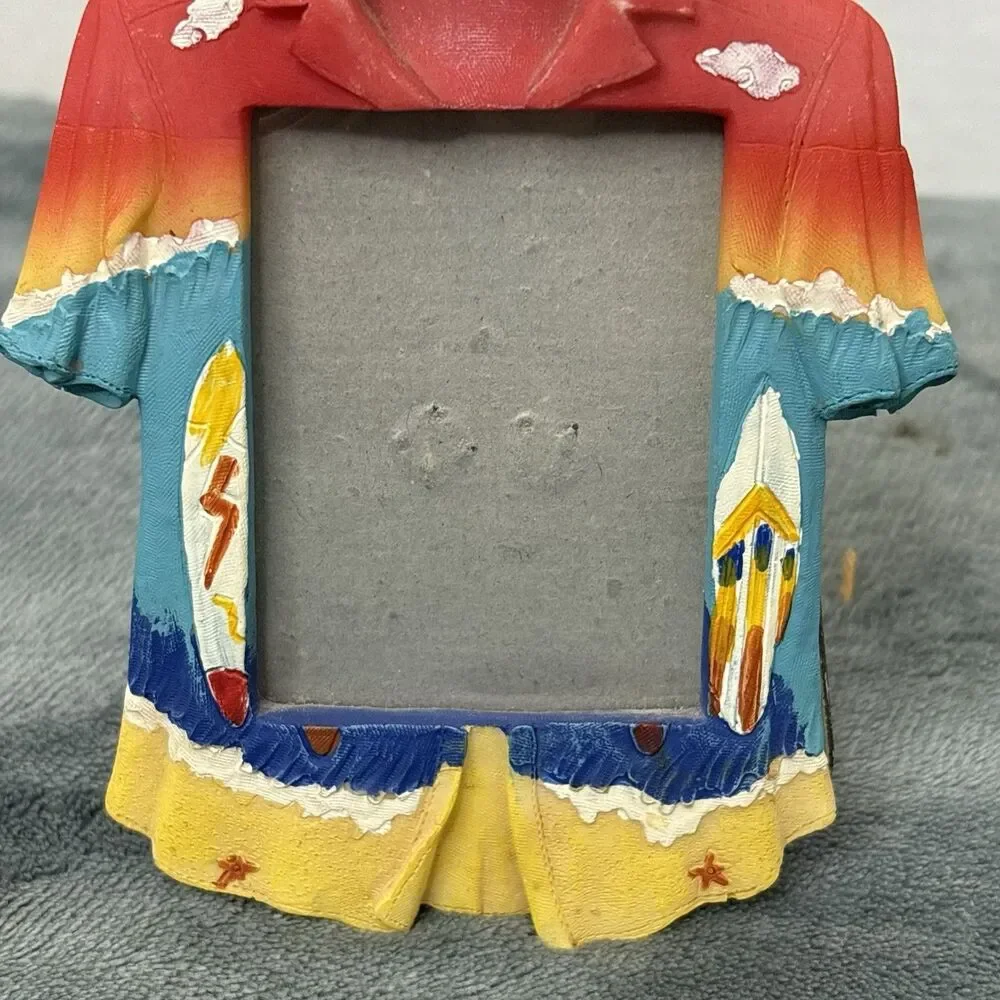 Tropical Hanging Shirt 3x5 Photo Frame Beach Hawaii